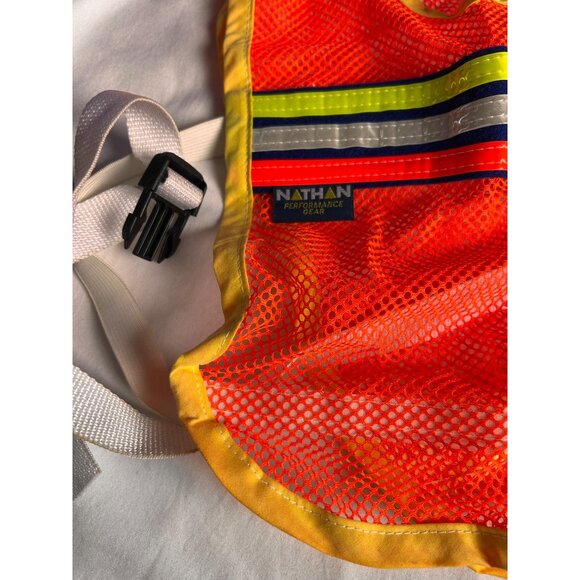 High Visibility Biking Vest | Adjustable Orange Hi Vis - Picture 4 of 4